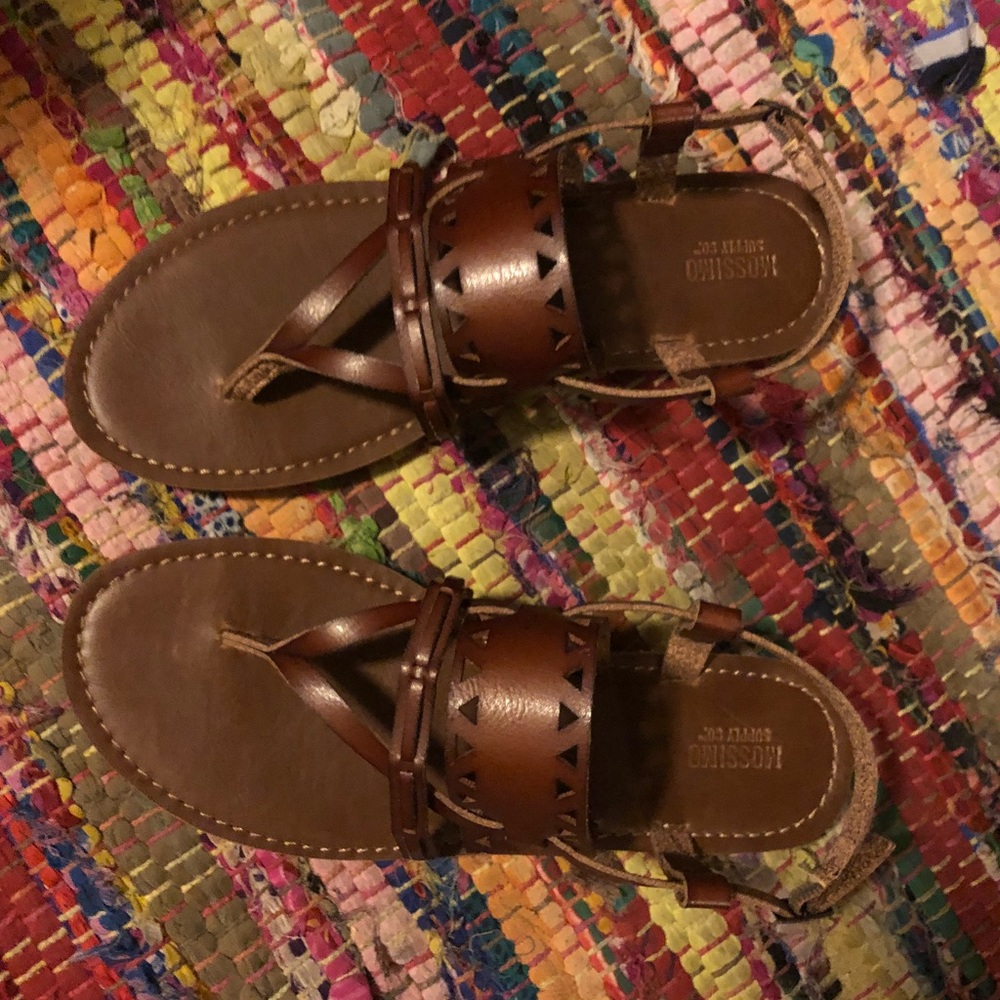 Brown Leather Sandals